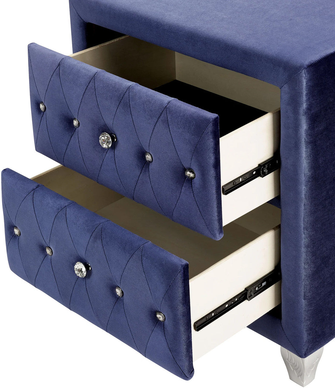 QUINTON Blue 26" Wide Night Stand