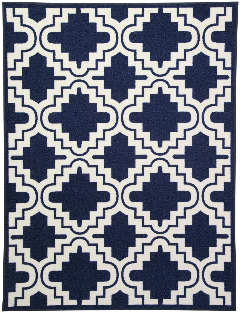 Sweeny Blue 5' x 6.7' Rug