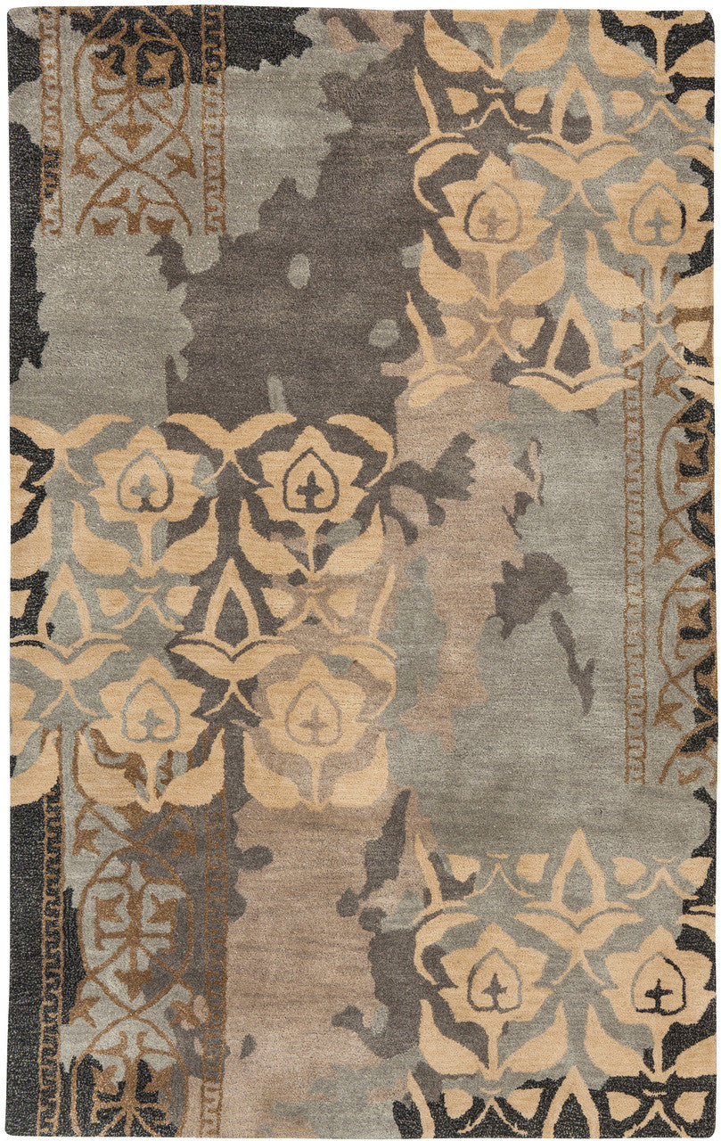 Woven Blue & Gray 8' x 10' Rug