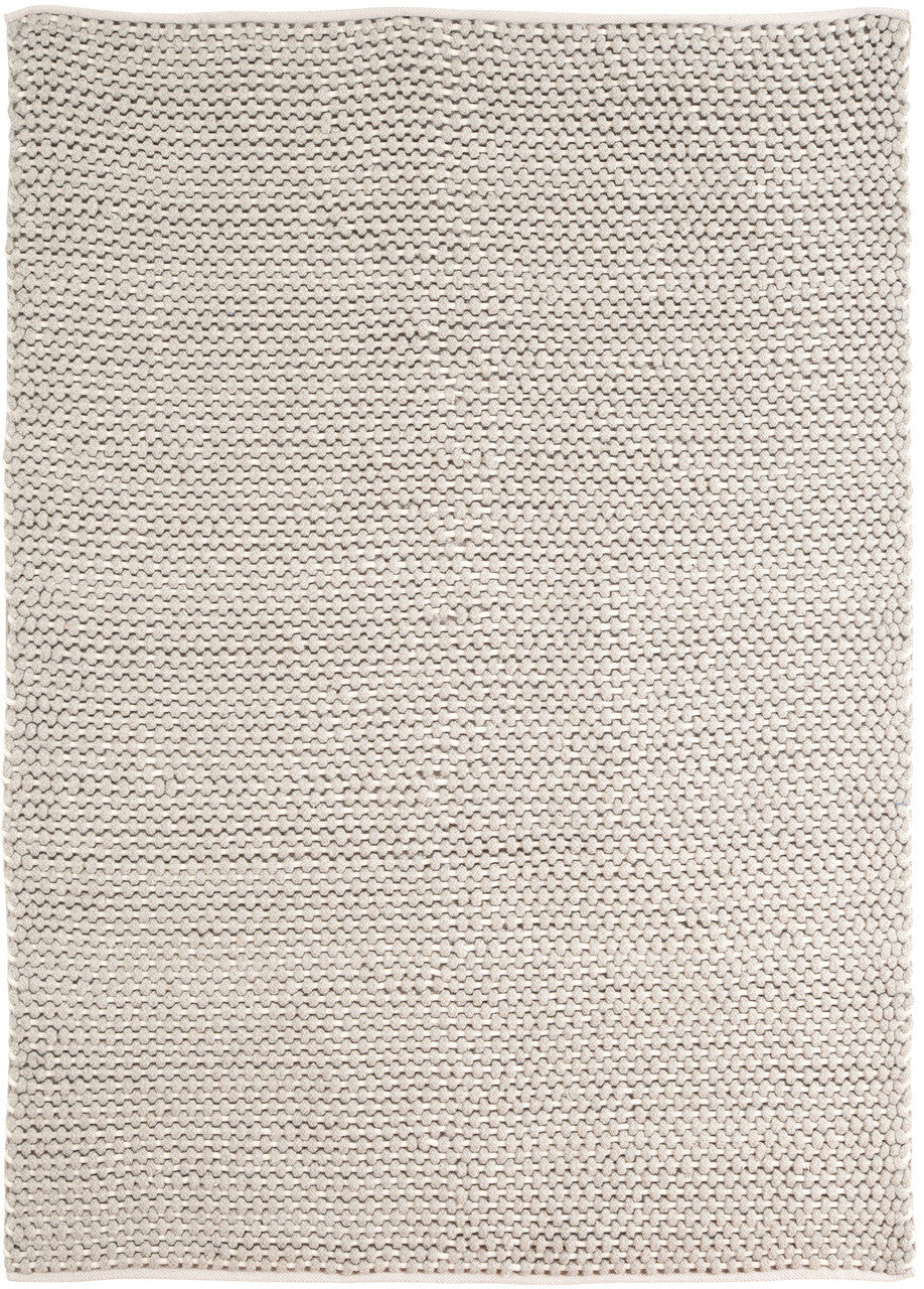 Handwoven Gray 5' x 8' Rug