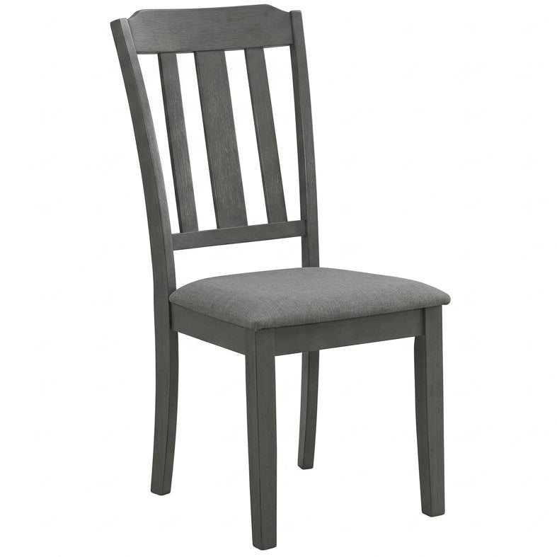 RANKIN Dark Gray 5 Piece Dining Set