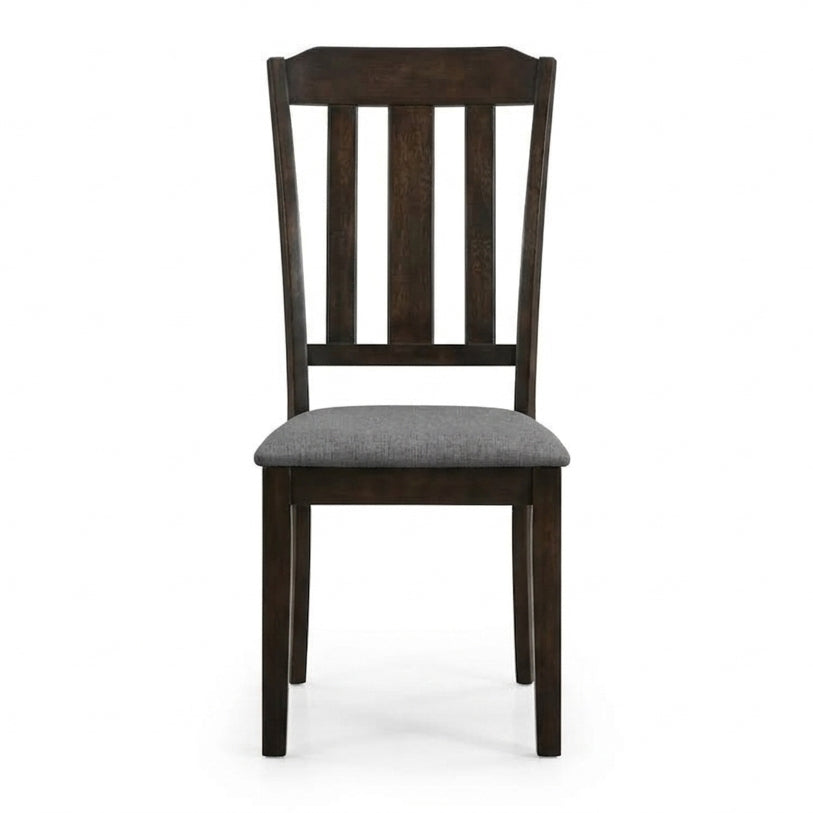 RANKIN Dark Brown 5 Piece Dining Set