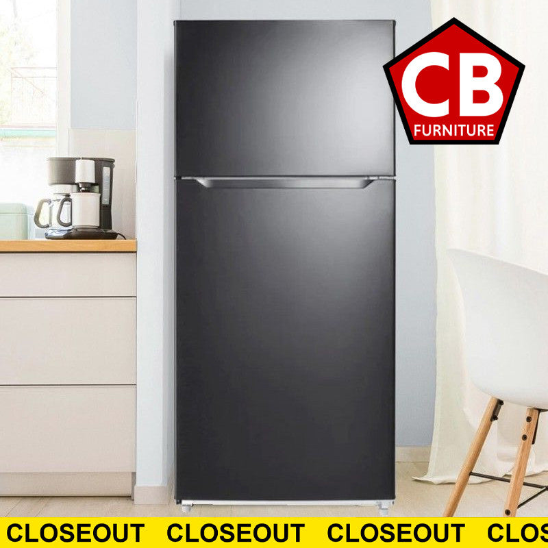 RIVIAN T26 Black 18.0 Cu. Ft. Top Freezer Refrigerator