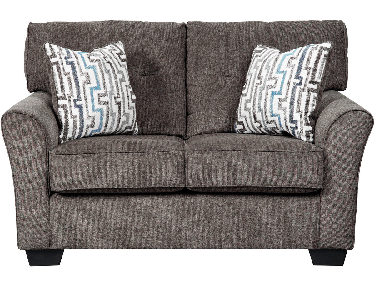 ROZELIA Gray Sofa & Loveseat