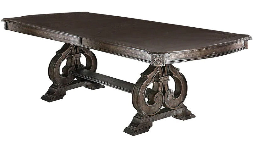 RUIDOSO Rustic Brown 9 Piece Dining Set