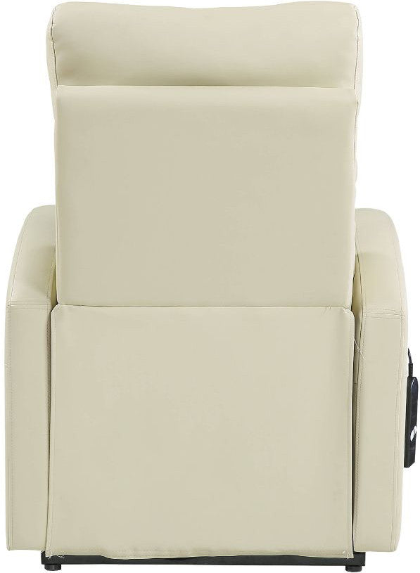 RUKU Beige 28" Wide Recliner with Power Lift