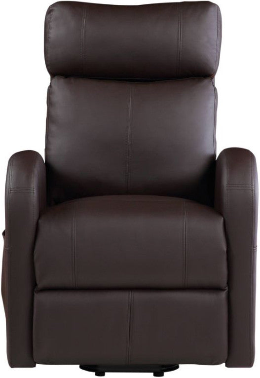 RUKU Brown 28" Wide Recliner with Power Lift