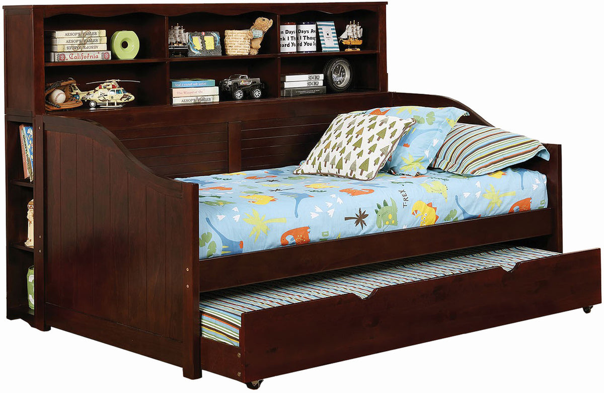 Ruby Bookcase Daybed with Trundle