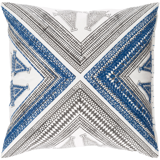 Designer Navy Throw Pillow