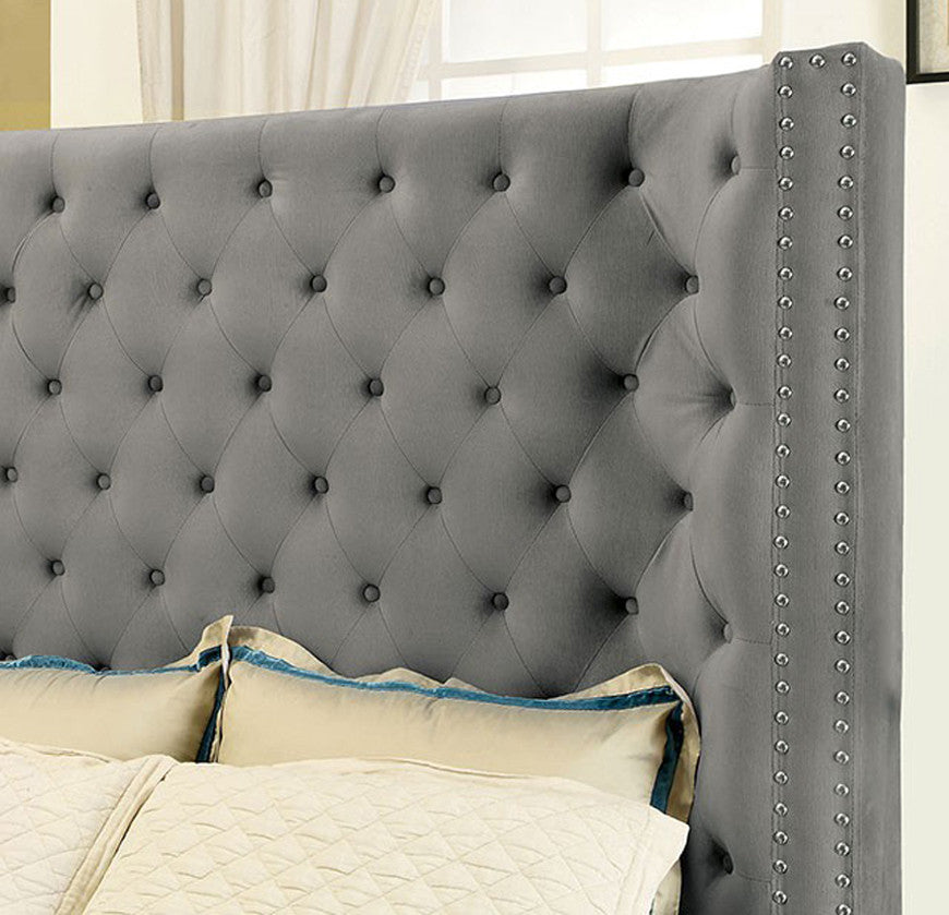 RYDEN Gray Bed