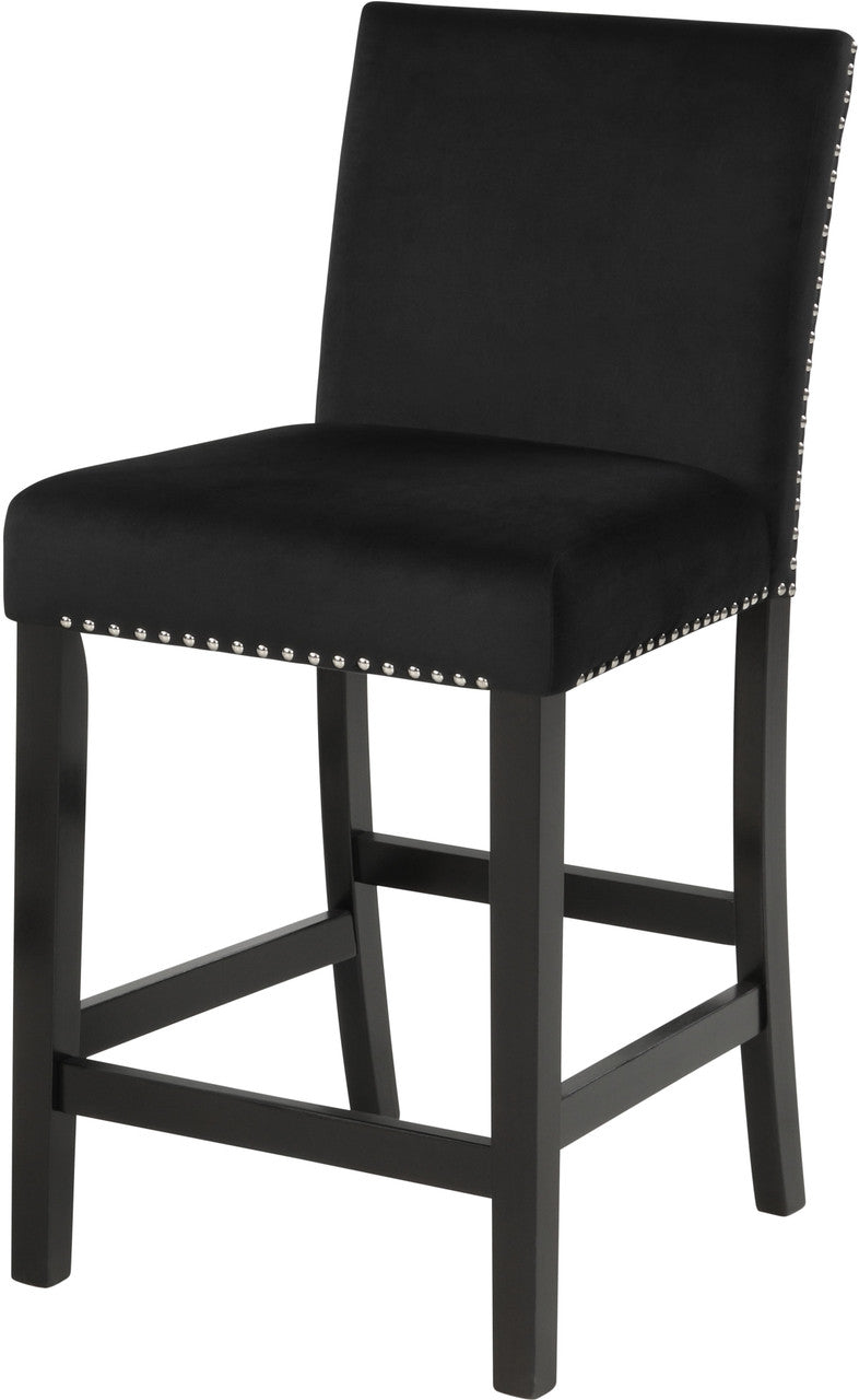 SAFIRE Black & White 5 Piece Counter Height Set