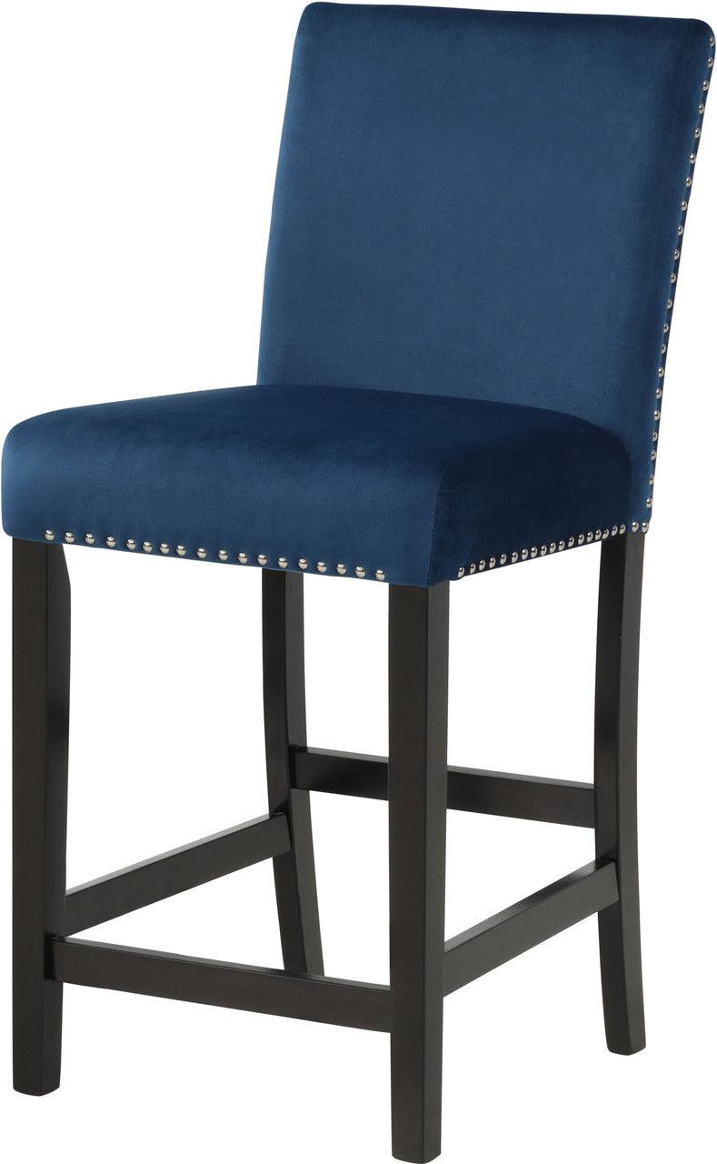 SAFIRE Blue & White 5 Piece Counter Height Set