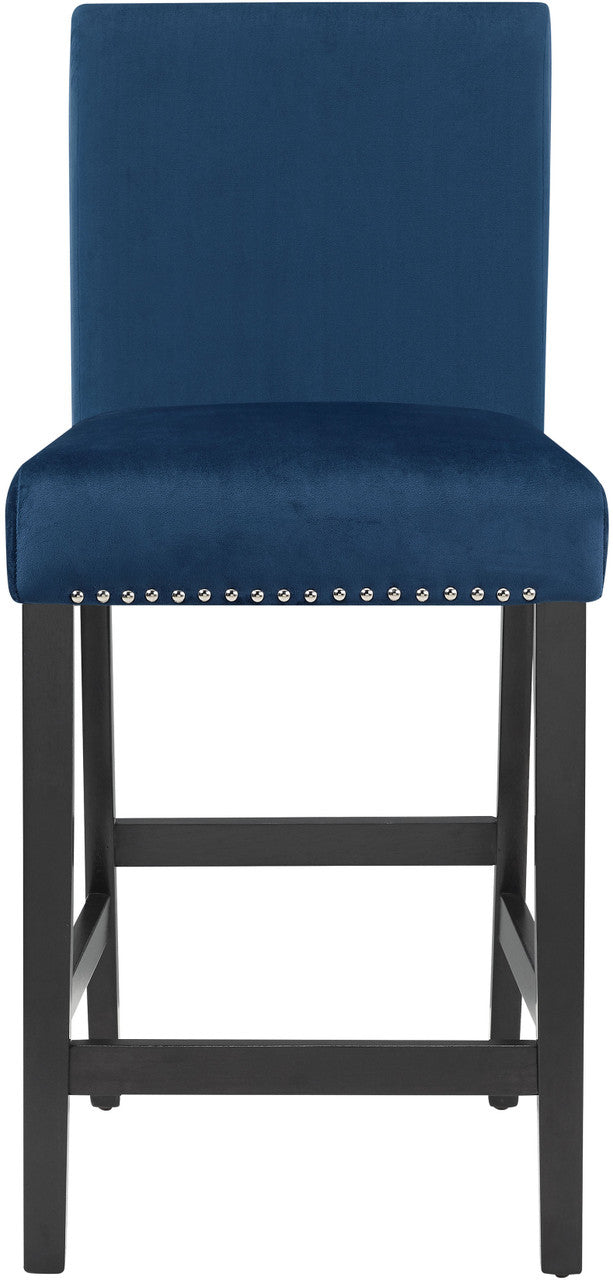 SAFIRE Blue & White 5 Piece Counter Height Set