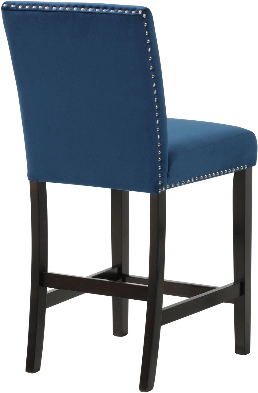SAFIRE Blue & White 5 Piece Counter Height Set