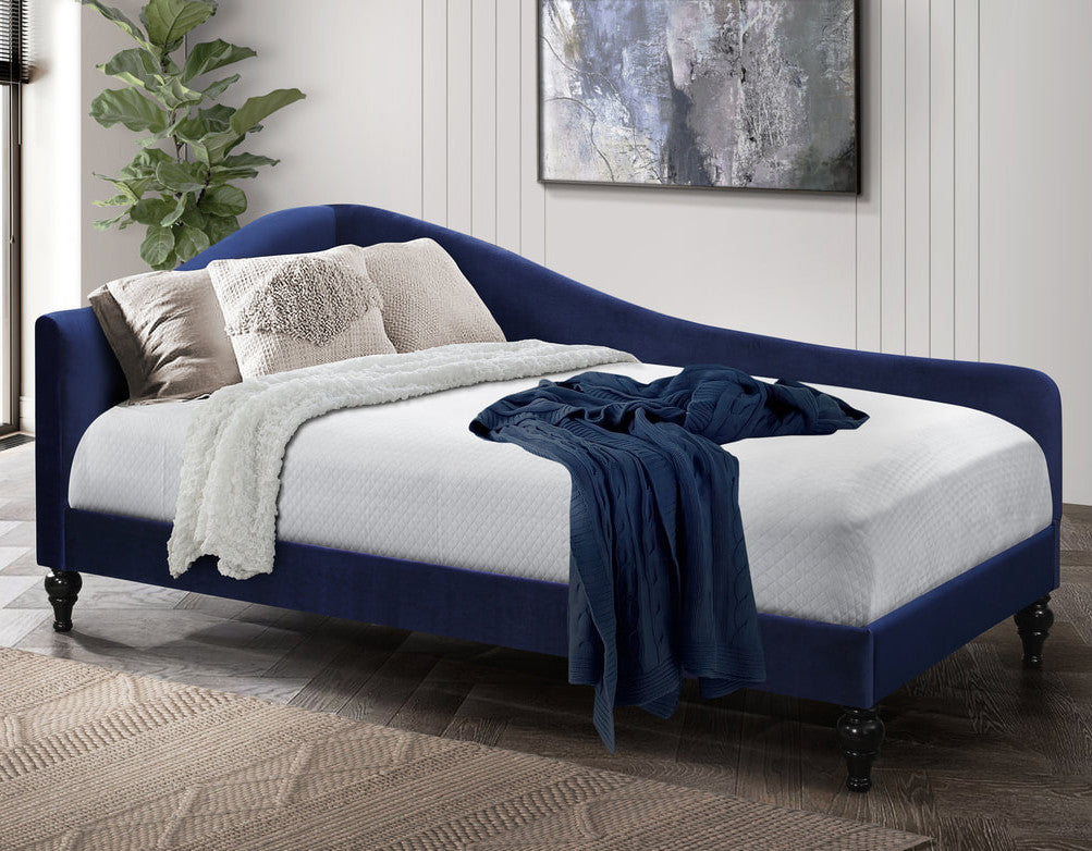 SANTTI Blue Velvet 36" Height Daybed
