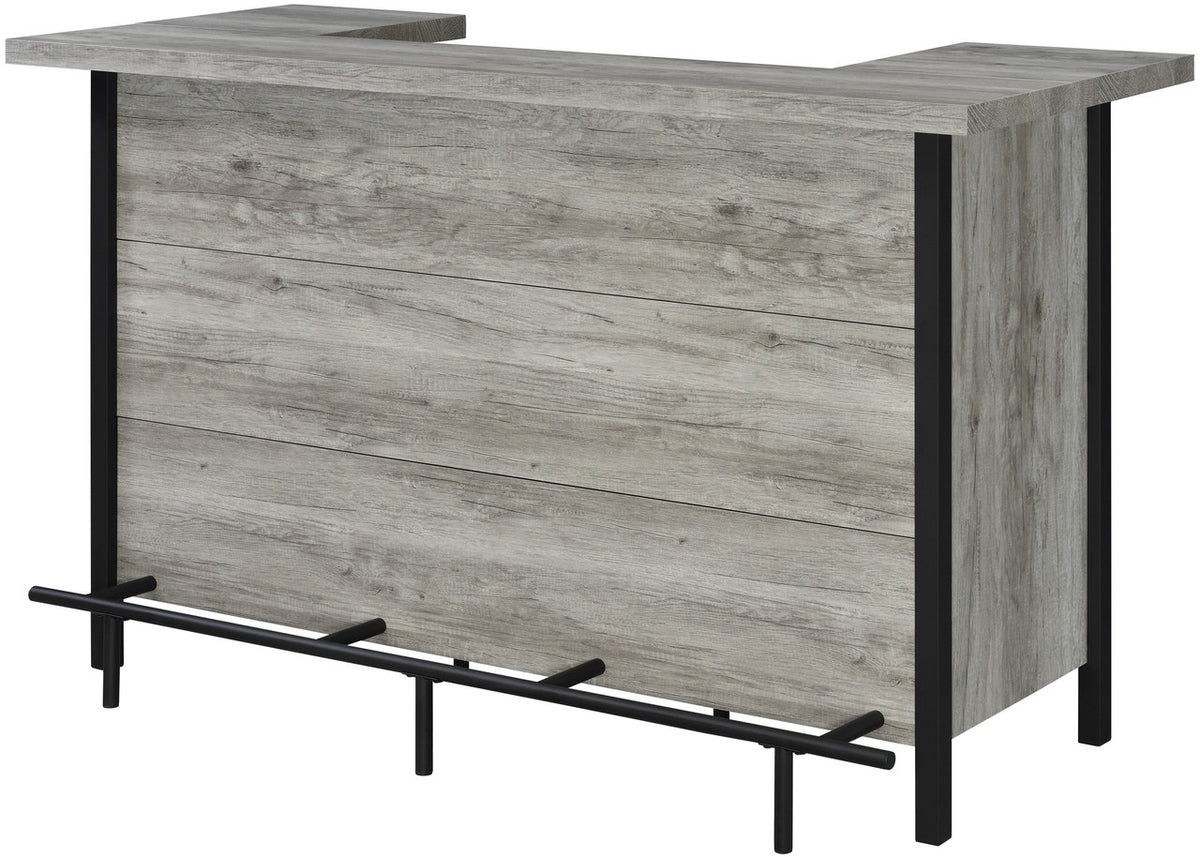 SANZ Gray 71" Wide Bar Unit