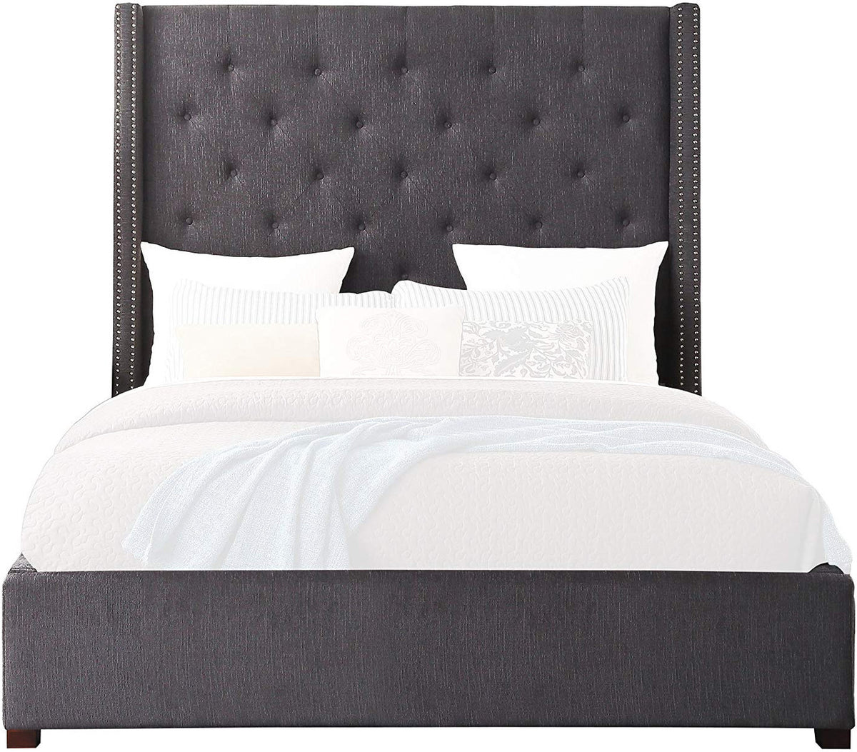 SAMARA Dark Gray Bed