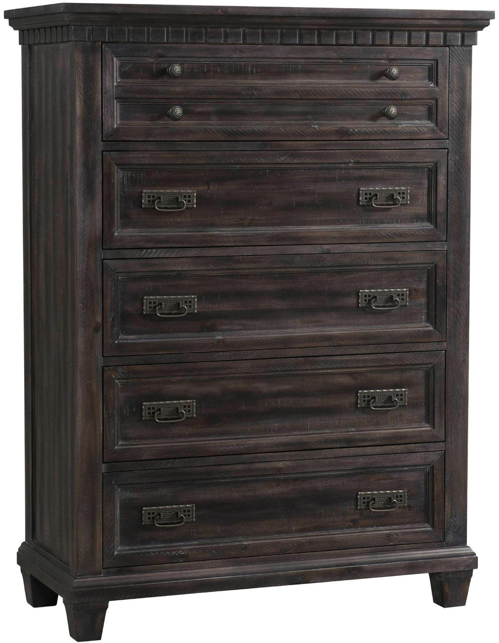 Santa Fe Weathered Black Oak Finish Chest