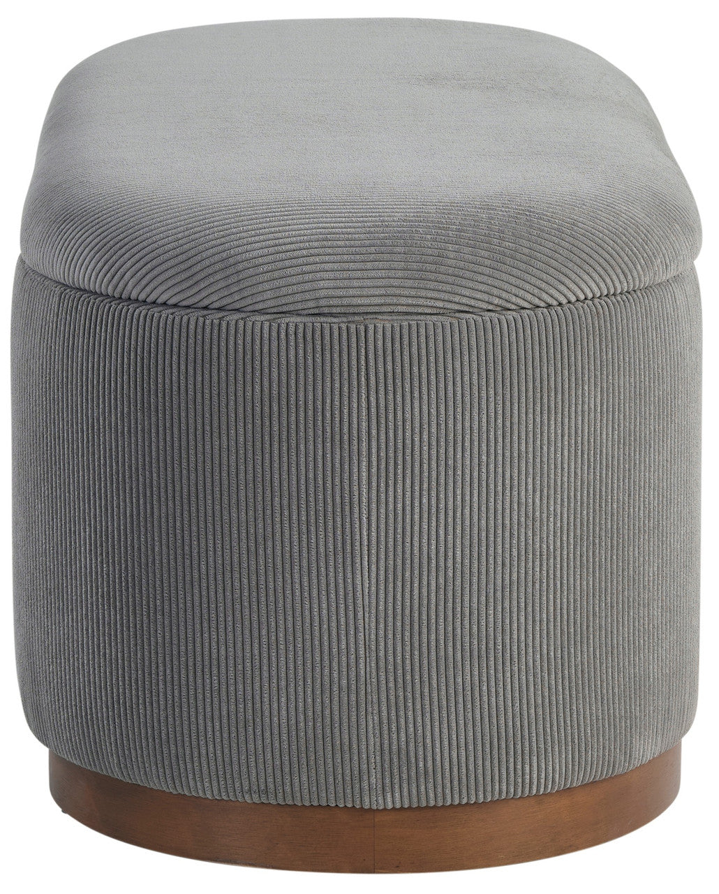 SCARLETT Gray Storage Bench