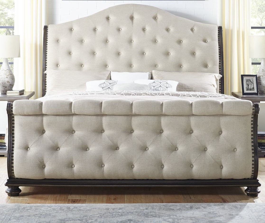 SOFIANE Sleigh Bed Bedroom Set