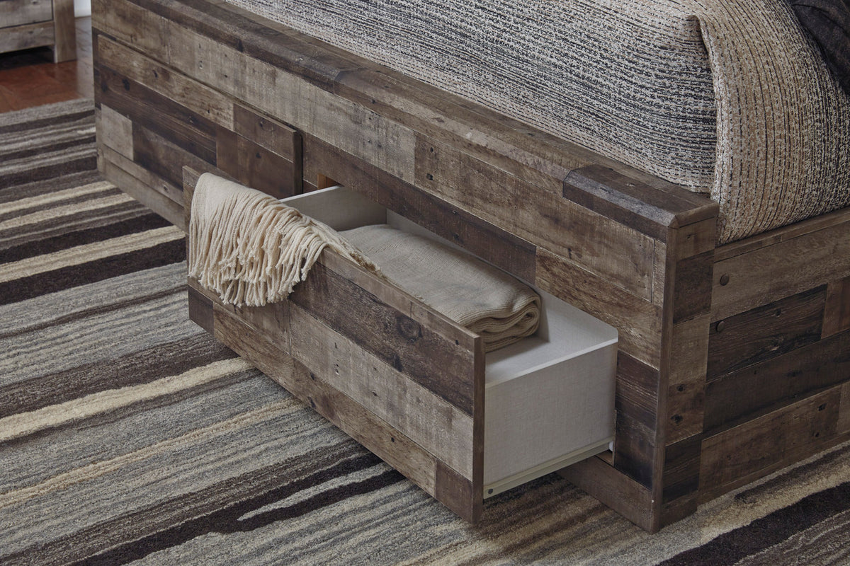 TEILER Storage Platform Bed