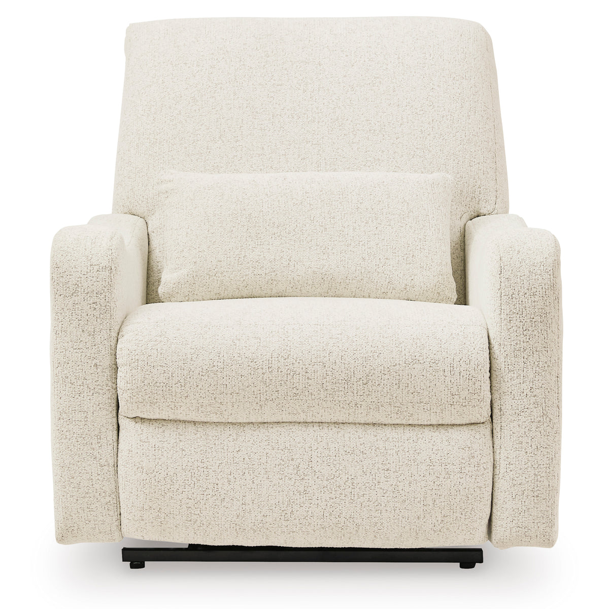 TURNEY Off-White Performance Fabric 37" Wide x 42" Power Recliner