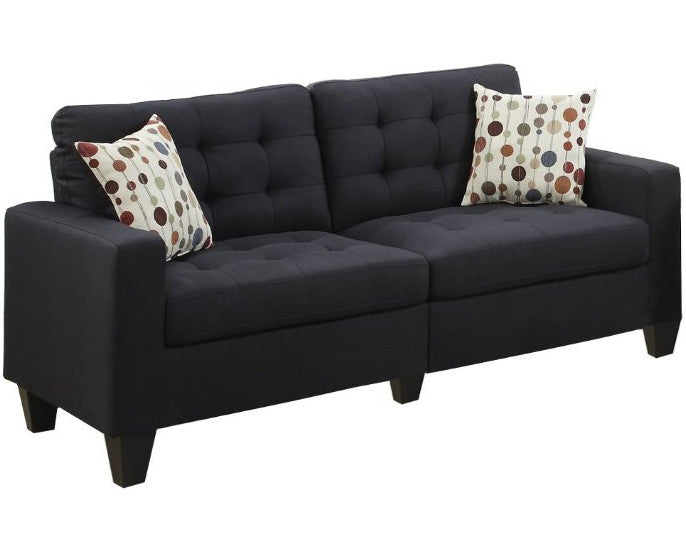 TEMPOE Black Living Room Set