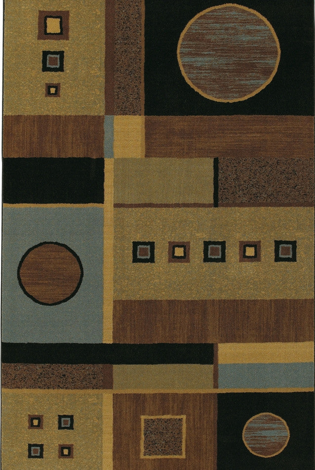 TRANSLATION Black 5' x 8' Rug