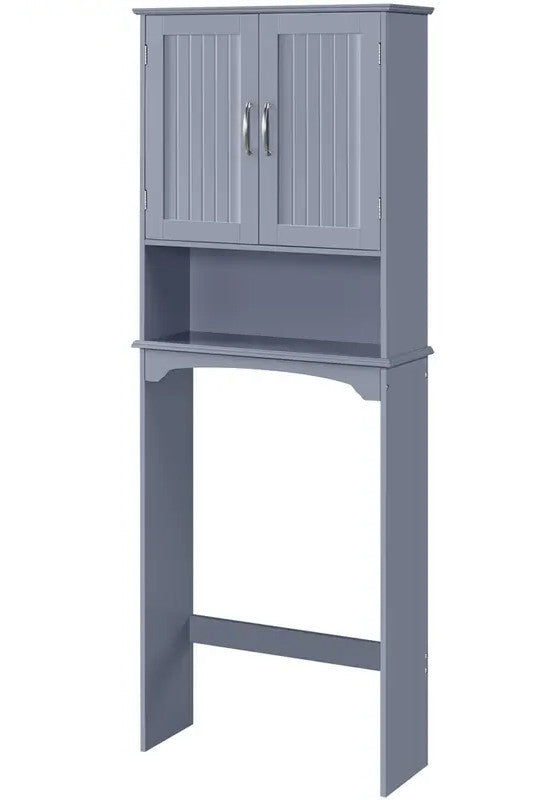 UPTIN Gray 25" x 66" Toilet Bathroom Rack (RTA)