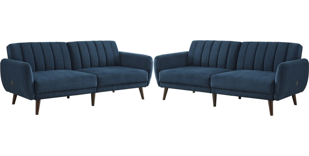 URIEL Velvet Convertible Livingroom Set