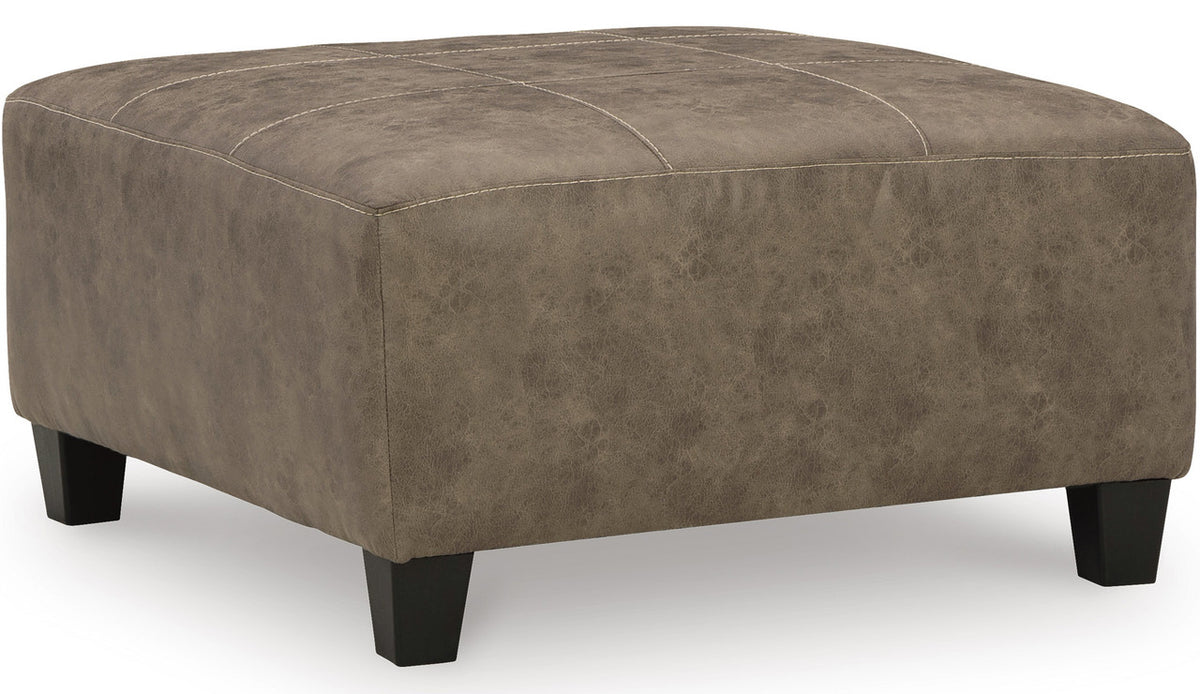 VUHL Brown 39" Wide Ottoman