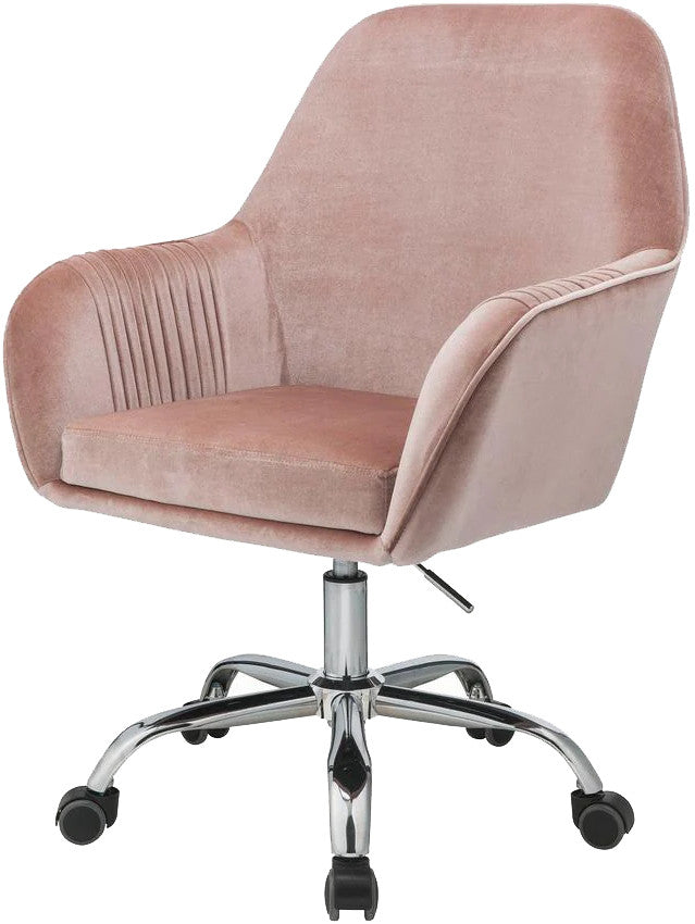 VEL 27" Wide Velvet Swivel Chair