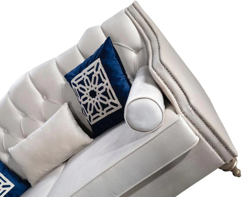 VENETTA Cream Sofa & Loveseat