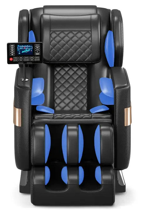 VESPER Black Massage Chair with Foot Roller Massage