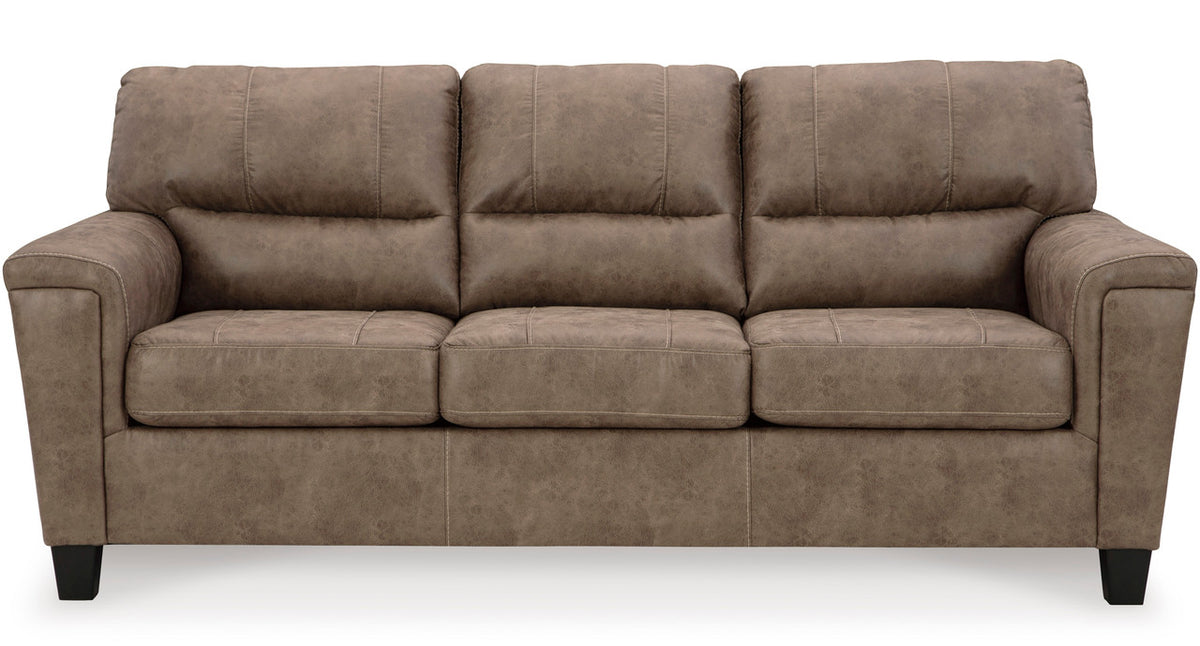VUHL Brown 89" Wide Sofa