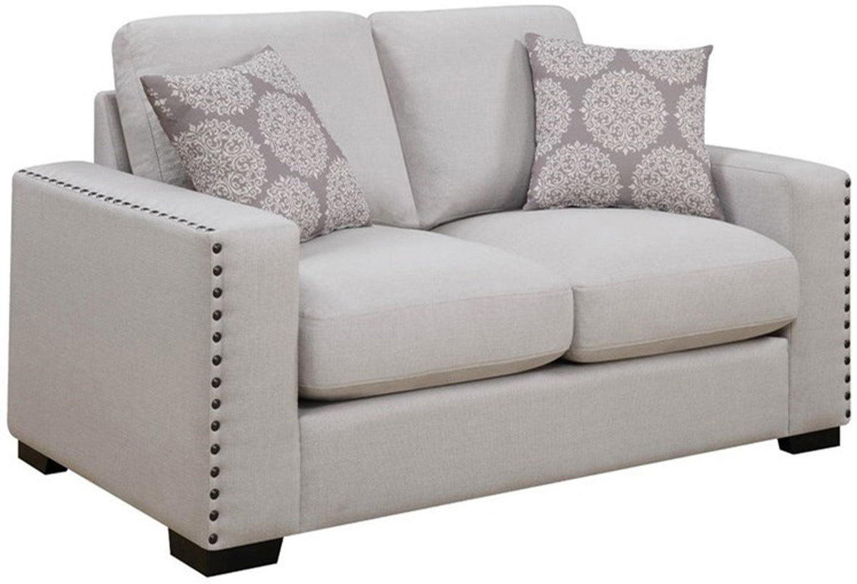 VALENTINA White Sofa & Loveseat