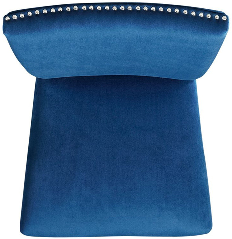 VALERY Blue Velvet 20" Wide Counter Chair