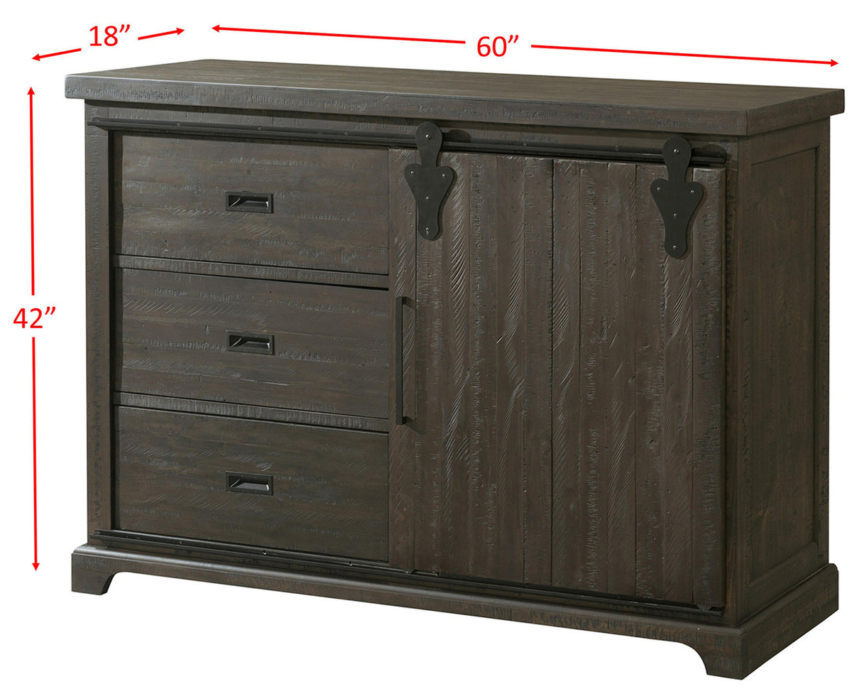 WESTIN Walnut 60" Wide Server