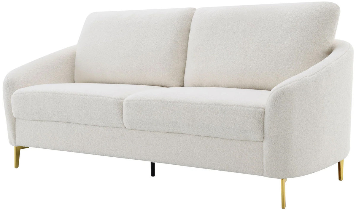 WISPERA White Sofa & Loveseat