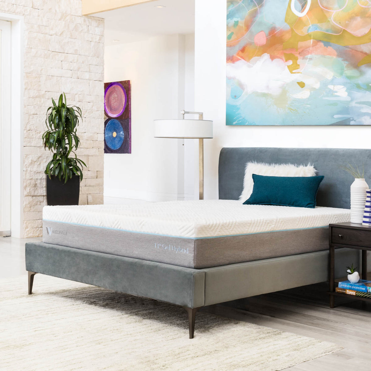 Wellsville 11 Inch Gel Hybrid Mattress