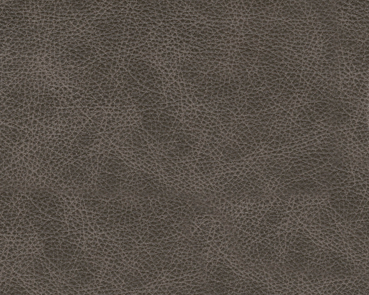 WESLEY Gray 100% Top-Grain Leather Reclining Livingroom with Adjustable Lumbar and Headrests