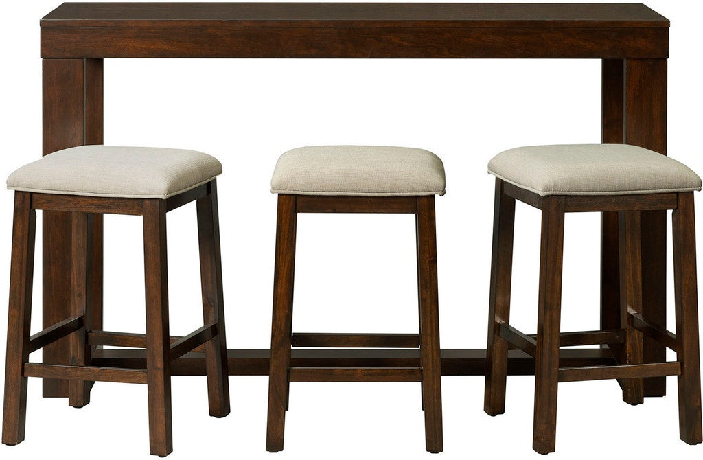 WYATT 4 Piece Dining Set with USB Connection