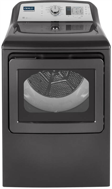 CROSLEY 7.4 Cubic Foot Front Load Electric Dryer Gray