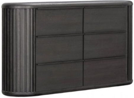 ZANDER Black 68" x 37" Height Dresser