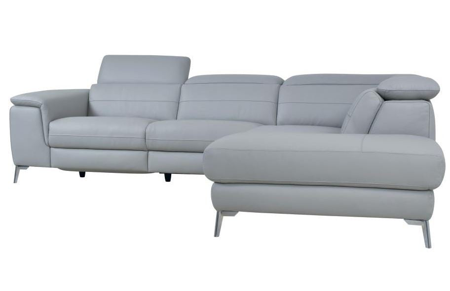 ZAHARA Gray Powered Reclining Sectional