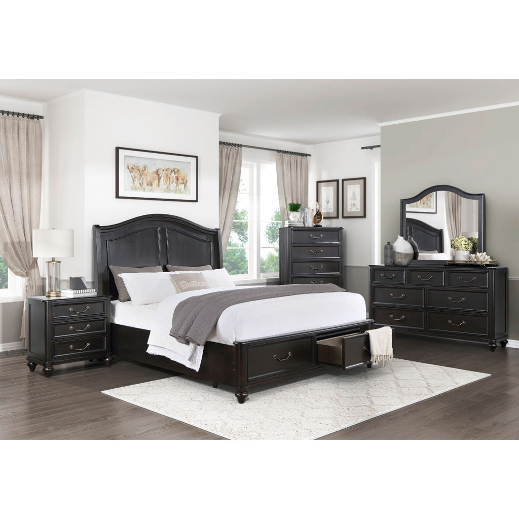 Herman - Chest - Charcoal Brown