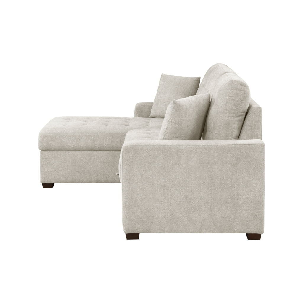 Waitsfield - Sectional With Chaise, Pull-Out Bed And Hidden Storage