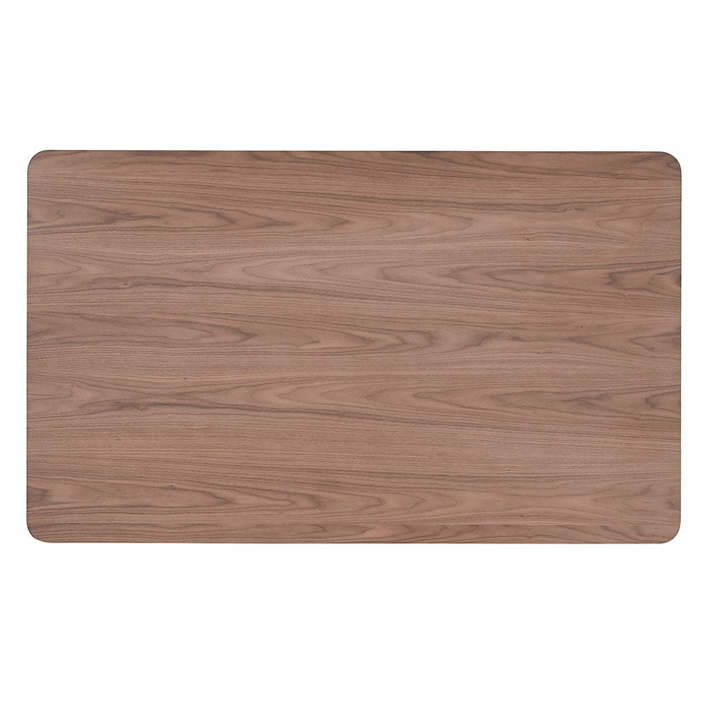 Rebi - Dining Table - Walnut & Black