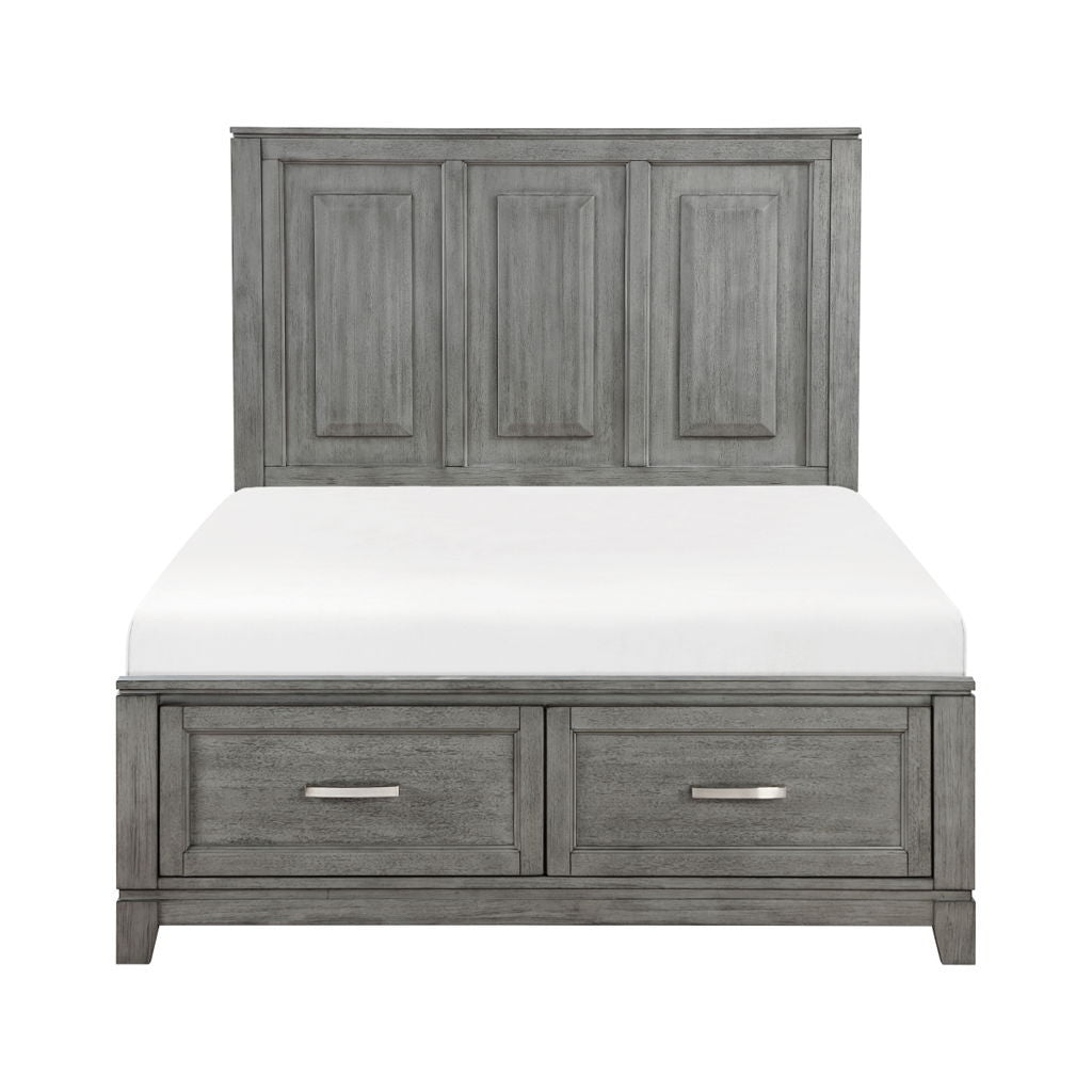 Garretson - Platform Bed With Footboard Storage
