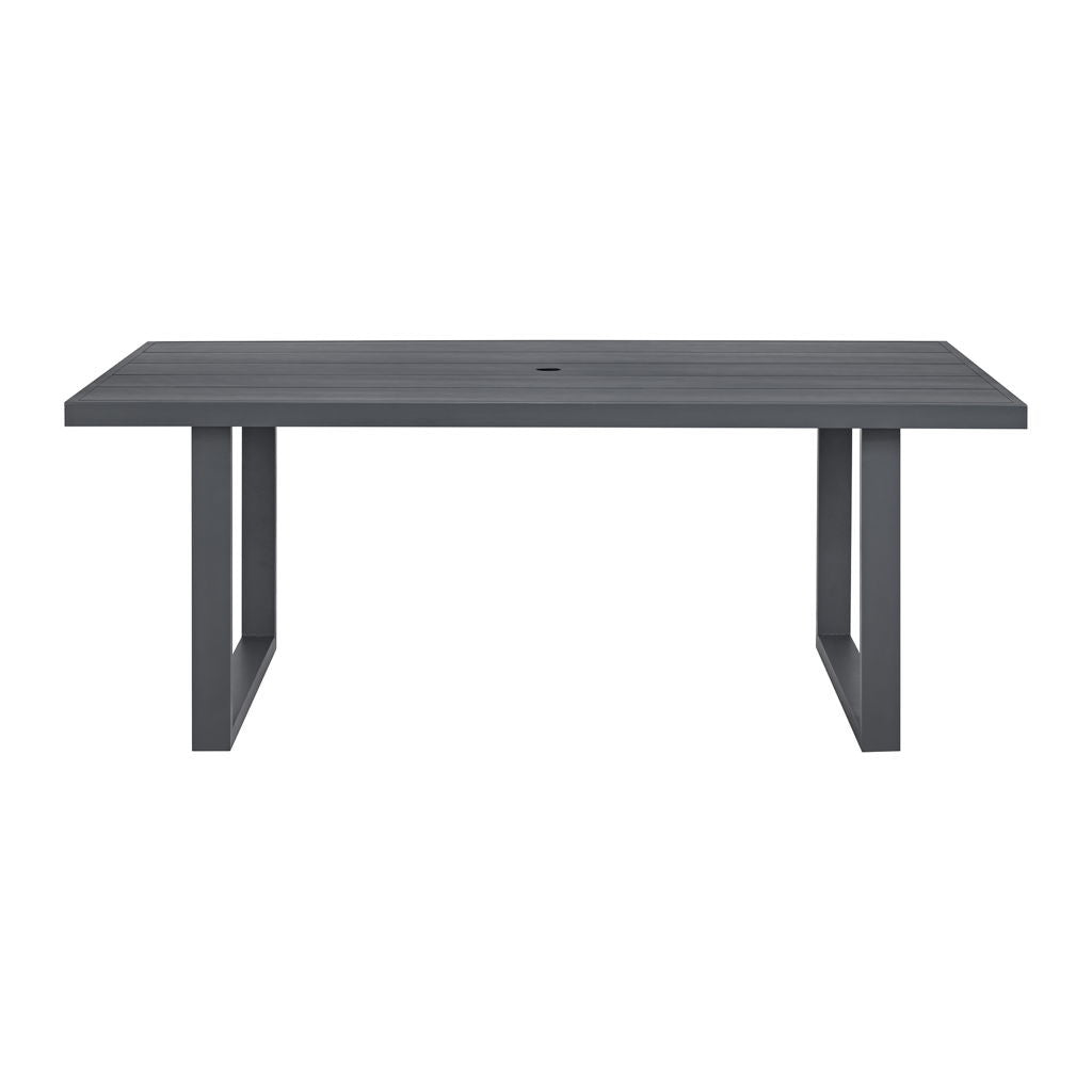 Playa - Dining Table - Dark Gray / Beige
